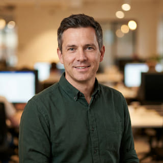Daniel Carter, directeur de la technologie chez Verger Rendoire, photographié pour une image de profil